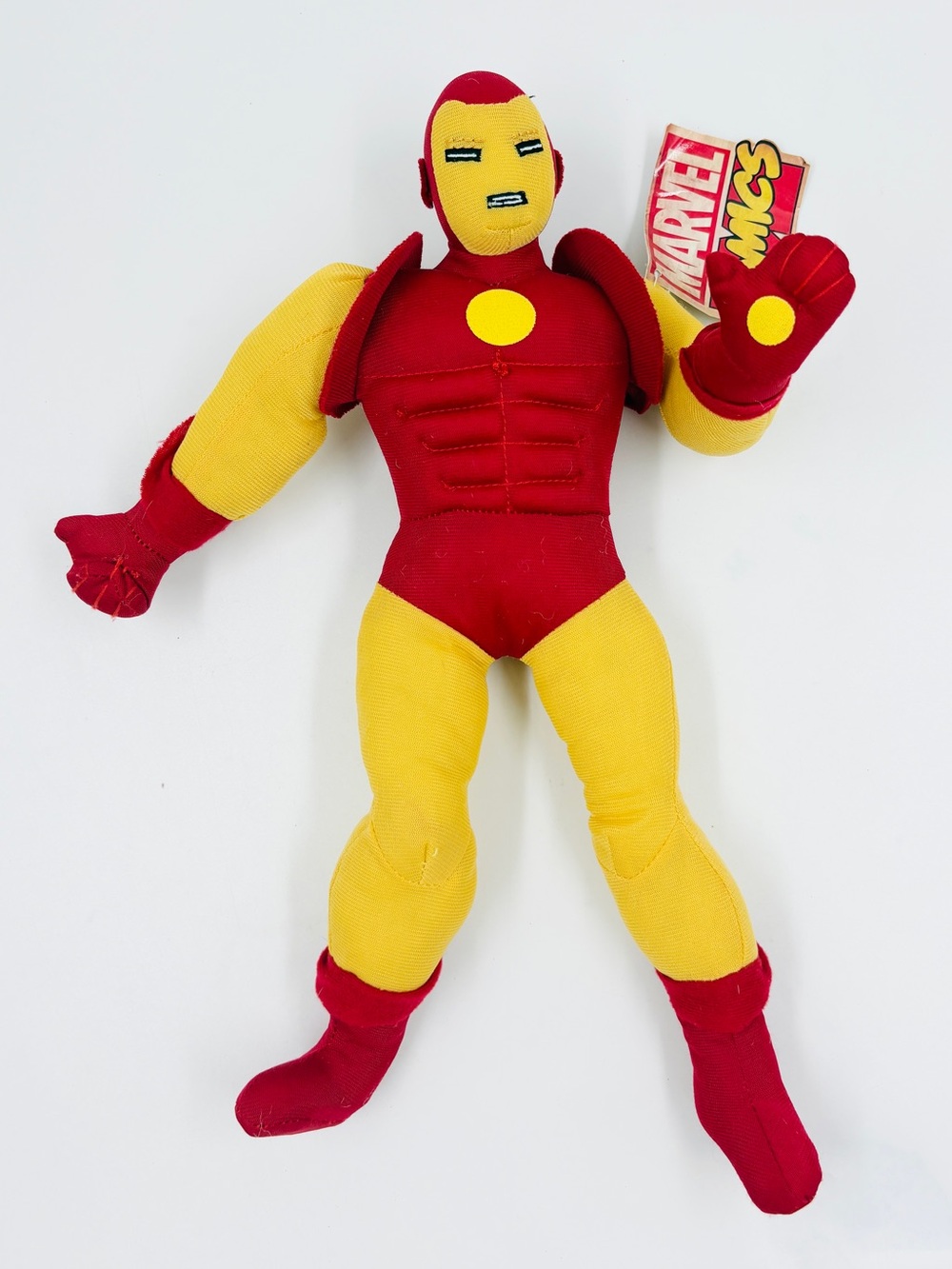 NWT VTG Y2K Marvel Comics Iron Man Avengers Good Stuff Plush Toy Doll 15”